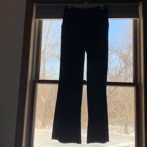 Black velvet The Limited Collection wide-leg pants